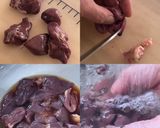 鶏レバーの甘辛野菜炒め作り方2写真