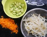 簡単！あんかけたまご　枝豆もやし作り方2写真