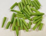 三度豆としめじと油揚げのみそ汁作り方1写真