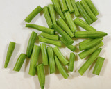 三度豆としめじと油揚げのみそ汁作り方1写真