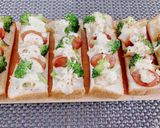 ホホホタケのスティックオープンサンド作り方8写真