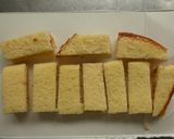 みかんとカスタードの生春巻きケーキ作り方1写真