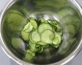 きゅうりの 酒粕わさび和え作り方3写真