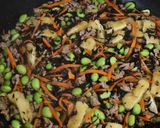 減塩◎辛すぎない♪ひじきと野菜のそぼろ煮作り方5写真