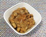 3分で完成!なめ茸と七味のおつまみ納豆作り方4写真