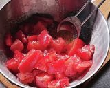 冷た〜い★トマトと青じその塩麹パスタ作り方2写真