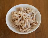 なすと茹で鶏の中華風香味だれ。作り方4写真