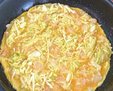【海老のとんぺい焼き】包まずたたむだけ！作り方5写真