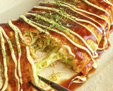 【海老のとんぺい焼き】包まずたたむだけ！作り方6写真