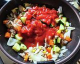 夏野菜たっぷり！玉ねぎ麹のひき肉トマト煮作り方8写真
