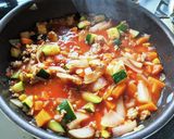 夏野菜たっぷり！玉ねぎ麹のひき肉トマト煮作り方9写真