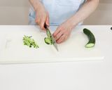 夏野菜と豚しゃぶのそうめん作り方1写真