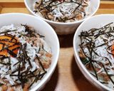 納豆しらす丼作り方4写真