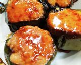 ピーマンの肉詰めの照り焼き作り方9写真