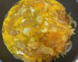 玉ねぎの卵とじ（カツなしカツ丼の具）作り方4写真