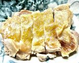鶏もも肉のネギだくソースがけ〜疲労回復作り方5写真