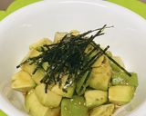 アボカドのごまポンラー油和え作り方4写真