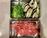 豚、なす、ピーマンの味噌炒め作り方1写真