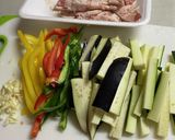 夏野菜のオイスター炒め作り方1写真