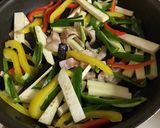 夏野菜のオイスター炒め作り方4写真