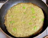 お好み焼き風豚ひき肉のハンバーグ作り方4写真