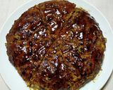 お好み焼き風豚ひき肉のハンバーグ作り方7写真