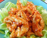 鶏手羽先の先っぽのチリソース炒め♪作り方8写真