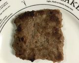 ハンバーグとチーズのホットサンド作り方1写真