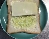 ハンバーグとチーズのホットサンド作り方9写真