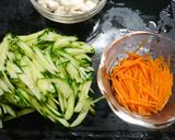 簡単！サラダ冷やし中華　カレーソース作り方1写真