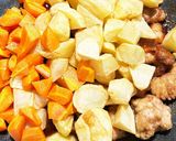 〝鯨肉のノルウェー風〟給食メニュー豚肉で作り方9写真