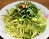 海ぶどうとアボカドの和風パスタ♡作り方5写真