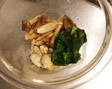 ほうれん草としめじ酢のもの作り方1写真