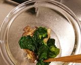 ほうれん草としめじ酢のもの作り方2写真