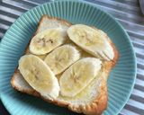 簡単朝食　はちみつバナナのチーズトースト作り方3写真