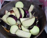 なすと焼きさばでさっぱりポン酢炒め作り方3写真