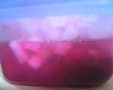 ピンクな大根作り方4写真