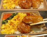 美味ドレとチキン南蛮玉ドレ鶏照焼三色ご飯作り方2写真