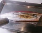 刺身の平切り　(鰹のたたき)作り方1写真