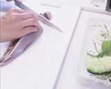刺身の平切り　(鰹のたたき)作り方2写真