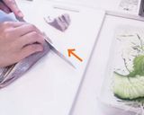 刺身の平切り　(鰹のたたき)作り方3写真