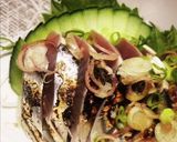 刺身の平切り　(鰹のたたき)作り方8写真