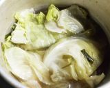 キャベツ大量消費　豚コマとのスープ煮作り方2写真