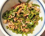 レンジでピーマンしめじのケチャソース和え作り方5写真