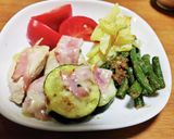 柔かい鶏むね肉のチ−ズ焼き作り方7写真