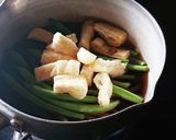 ご飯のおとも♡インゲンと油揚げの煮物作り方2写真