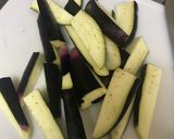 揚げない麻婆茄子♡作り方1写真