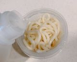 お弁当にレンチン茹でうどんで、ざるうどん作り方5写真