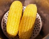 ホットクックで蒸しトウモロコシ作り方1写真
