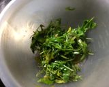 ルッコラの胡麻和え作り方3写真